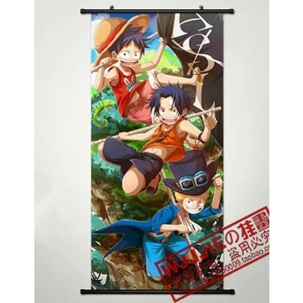 45X125 см домашний декор одна деталь Луффи Зоро Нами мультфильм аниме стены