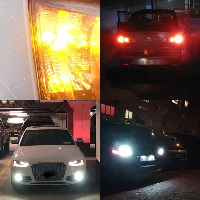 Светодиодные лампы Canbus T20 W21/5W 7443 для Mazda Mazda2 Mazda3 Mazda5 Mazda6|light red|canbus errorcanbus t20 |