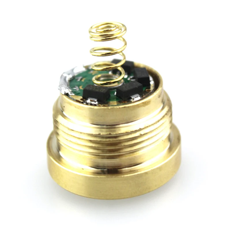 CREE XP L HI V3 1600lm 10x7135 Driver Brass Base LED Drop in для фонарика C8|Портативные осветительные