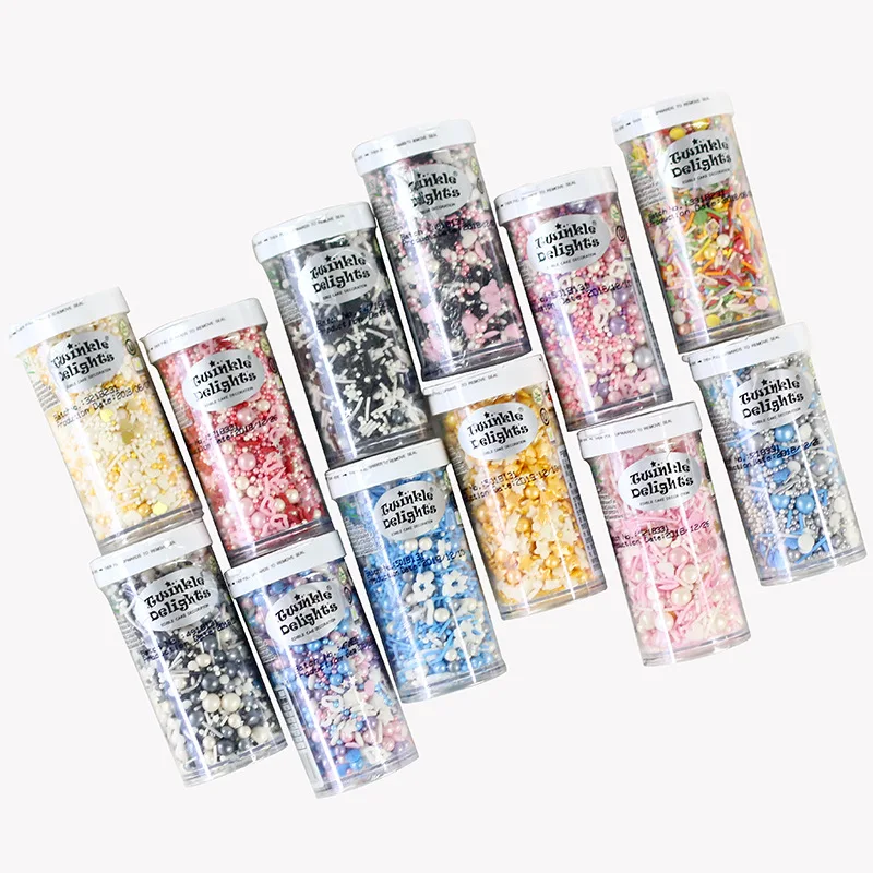2mm Edible Pearl Candy Beads 85g Colorful Sugar Cup Cake Baking Ice Cream Decoration Colored Silver | Дом и сад