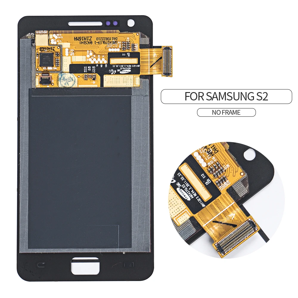 OTMIL 4 3 &quotсжигание тени для SAMSUNG Galaxy S2 ЖК дисплей сенсорный экран дигитайзер с