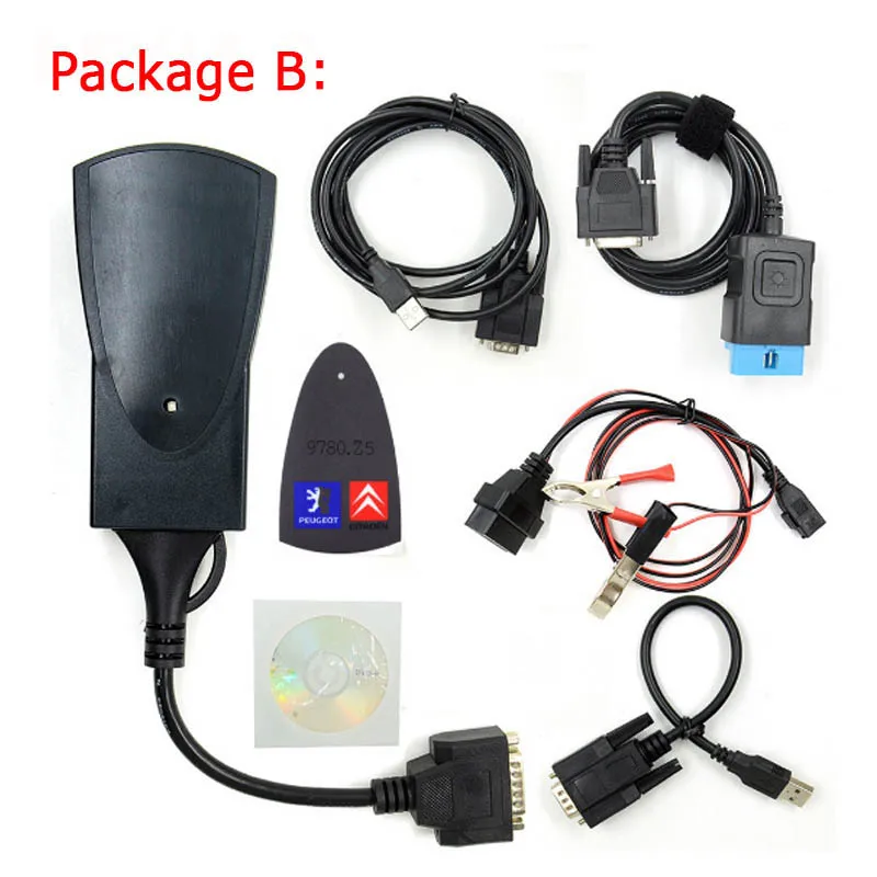 Lexia3 with led Высокое качество Lexia3 PP2000 для Citroen для peugeot Diagbox V7.83 V48 V25 PP2000 со светодиодный модулем кабеля S.1279 диагностический инструмент - Цвет: Lexia3 with led