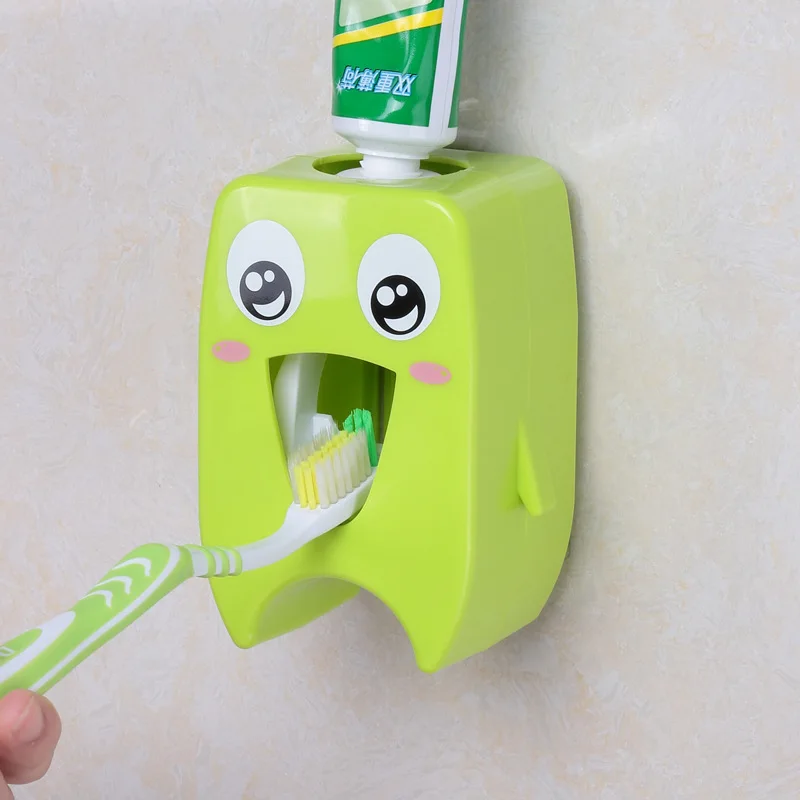 Ленивый креативный милый автоматический диспенсер для зубной пасты детей