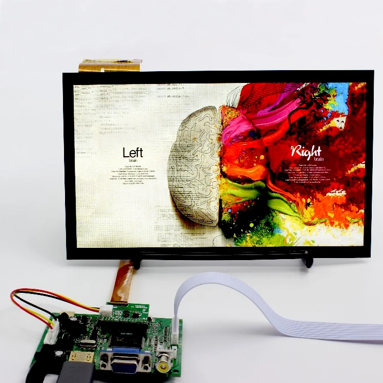 10 1 дюймов 1366*768 IPS емкостный сенсорный экран Android Raspberry Pi 3 Win10 Linux HDMI VGA AV LCD комплект