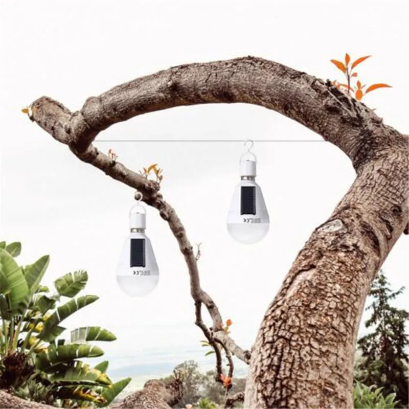 Уличная Солнечная лампа Батарея светодиодный аварийной сигнализации E27 7 Вт 12 85 В