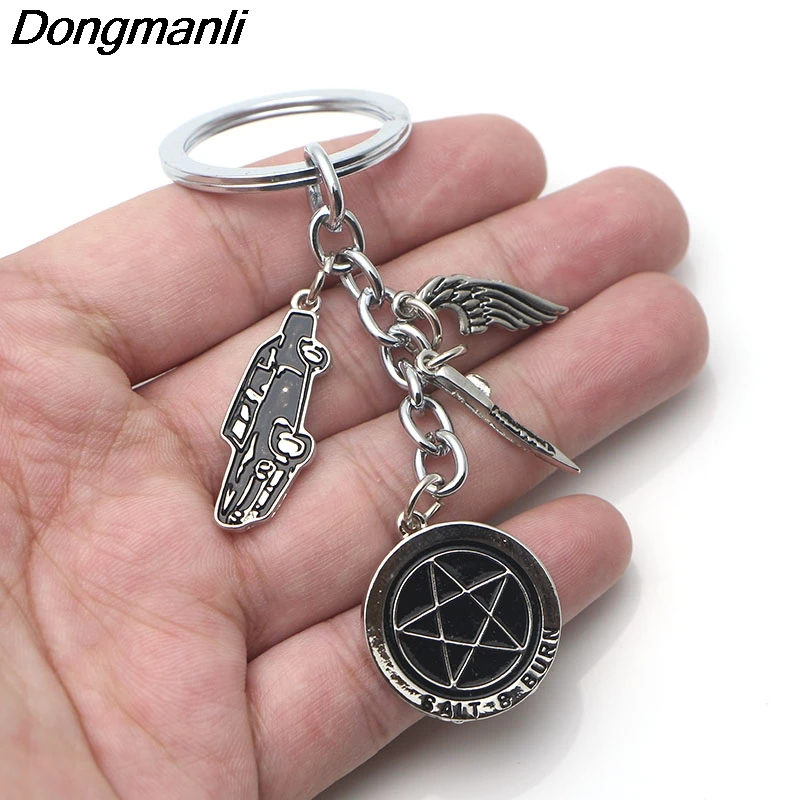 P3034 Dongmanli 1 шт. супернатуральный V показ ювелирный брелок для ключей Автомобильный