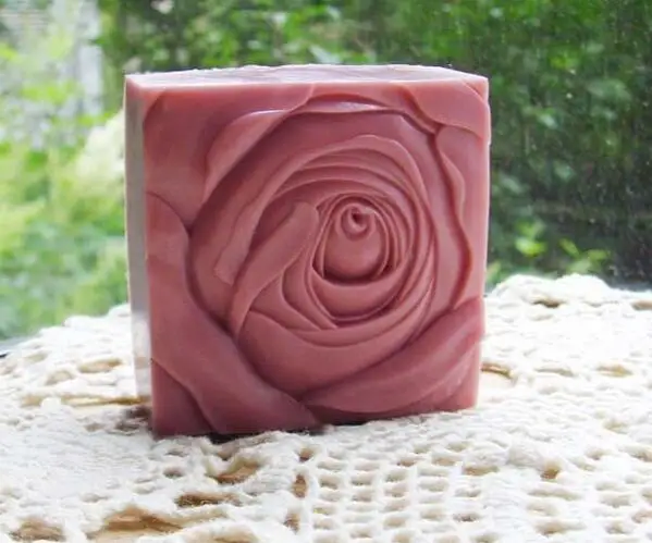 4 шт. Цветочная форма для мыла силиконовая формы ручной работы квадратный