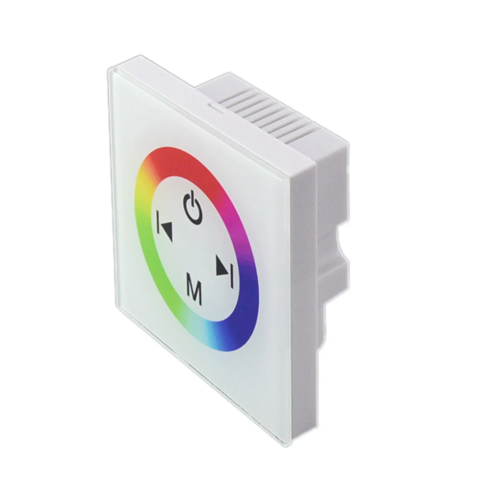 Foxanon 86 Тип настенный LED RGB контроллер Сенсорная панель DC12-24 V 4A * 4CH для 5050 3528 полосы