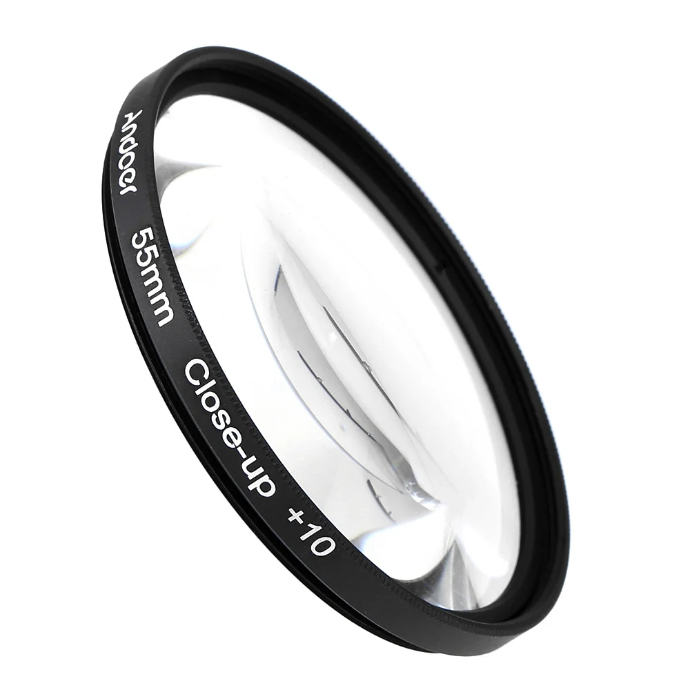 55 мм Andoer макро объектив закрыть до комплект фильтров + 1 2 4 10 с для Nikon Canon Tamron сигма