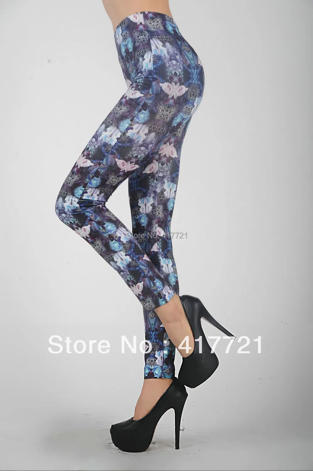 ML7595 пикантные леггинсы с животными бабочками для женщин длинные летние женские
