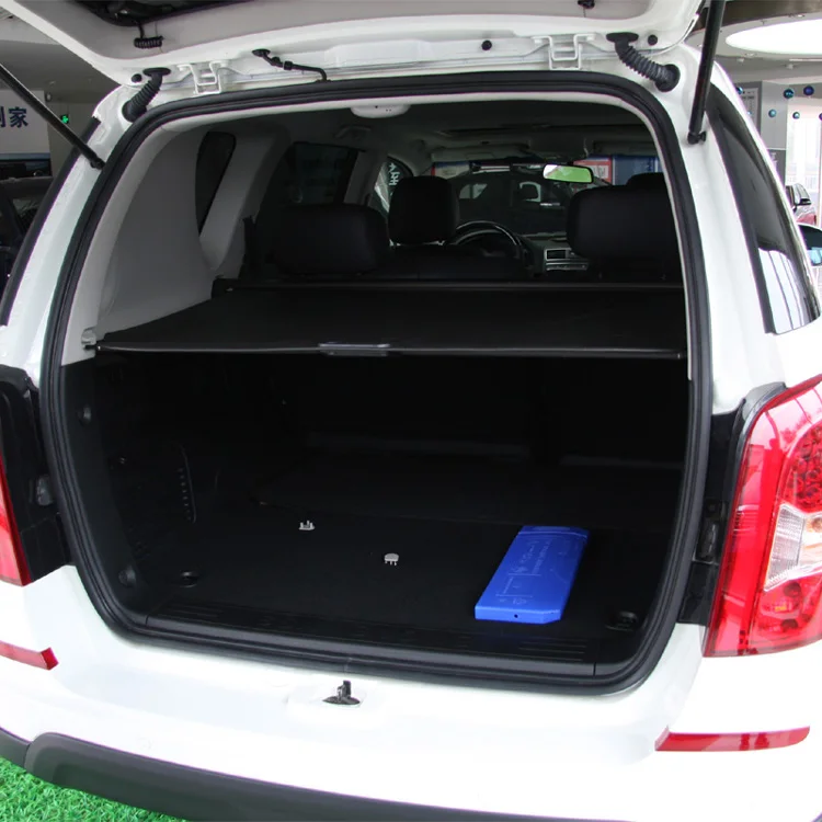 Черный Бежевый Цвет задний багажник защитный щит выдвижной грузовой Чехол Tonneau