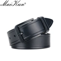 maikun mens leather belts luxury brand strap male belts for men fashion classic vintage pin buckle for jeans