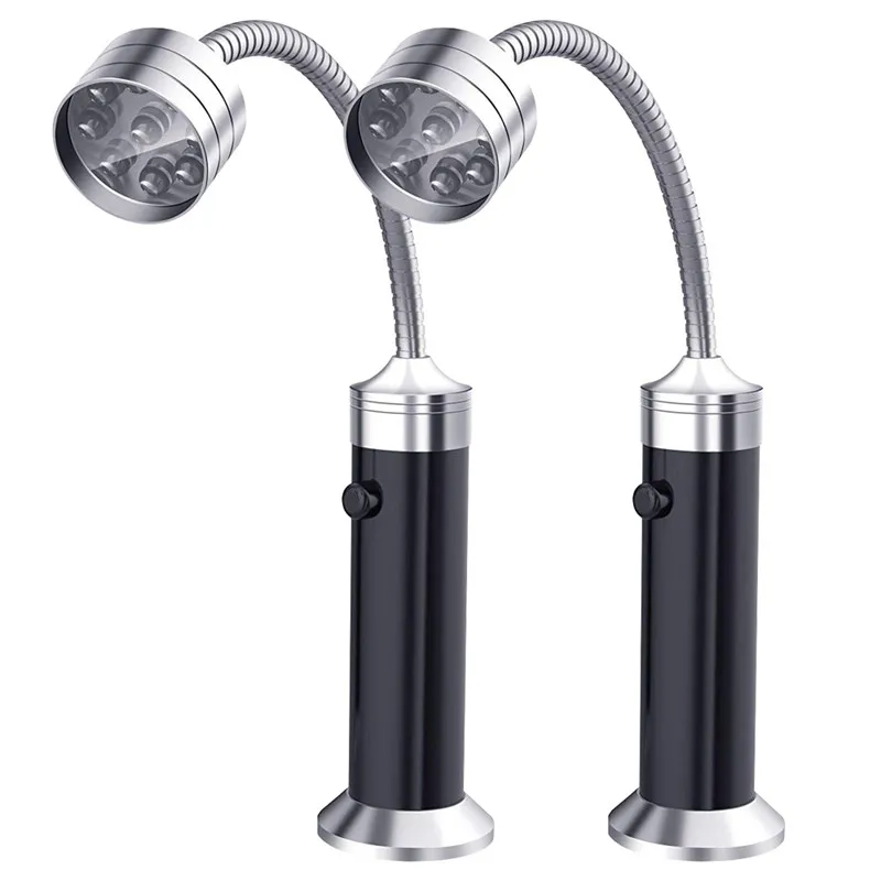 2 шт. светильник для барбекю гриля с магнитной основой регулируемый на 360 градусов