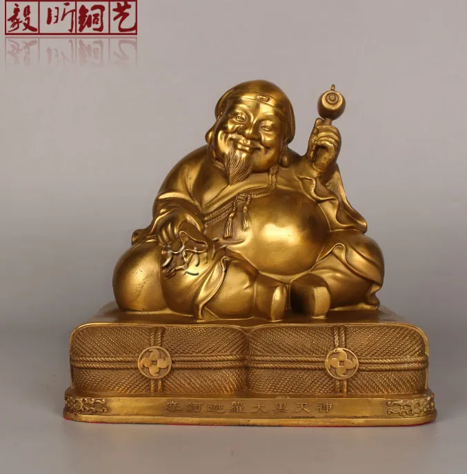 Japan home Porch lobby OFFICE efficacious Protection Mascot thriving business Mahakala Fortune God FENG SHUI art | Дом и сад