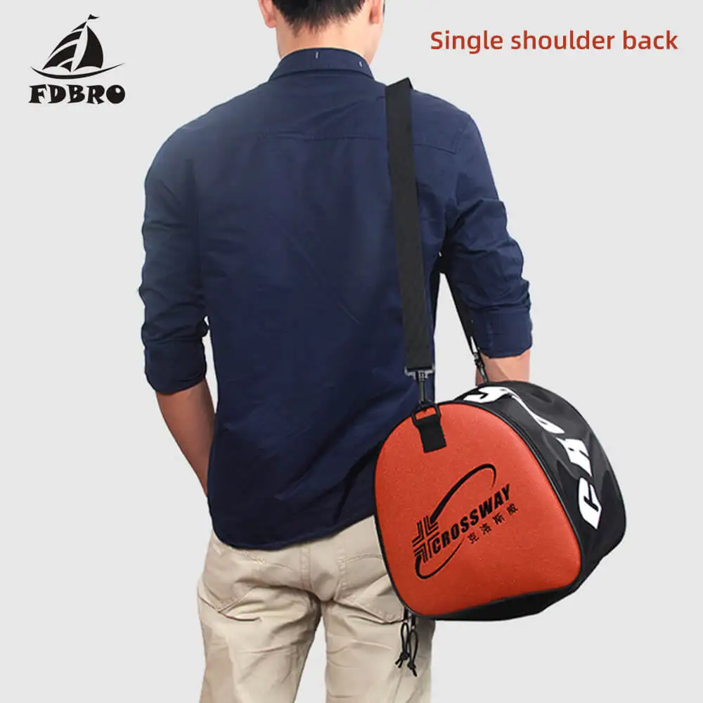 

2019 CROSSWAY Brand Fashion Sports Backpack Suitable for Basketball Volley Black Orange Training Shoulder BagBaske tball Bag