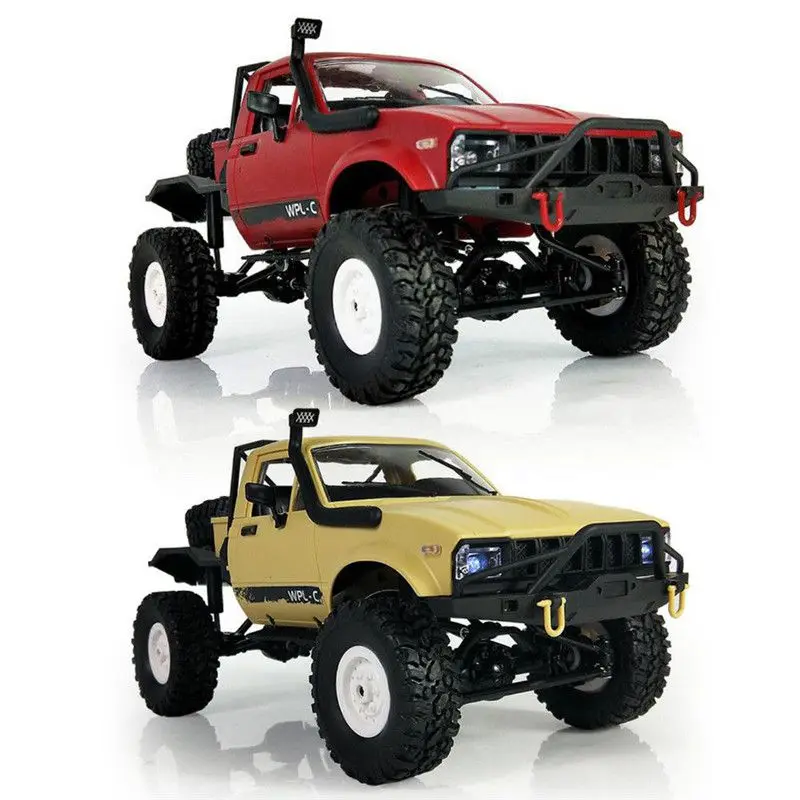 RTR/комплект WPL C14 1:16 2ch 4wd RC грузовик 2 4 г внедорожных Грузовиков Электрический