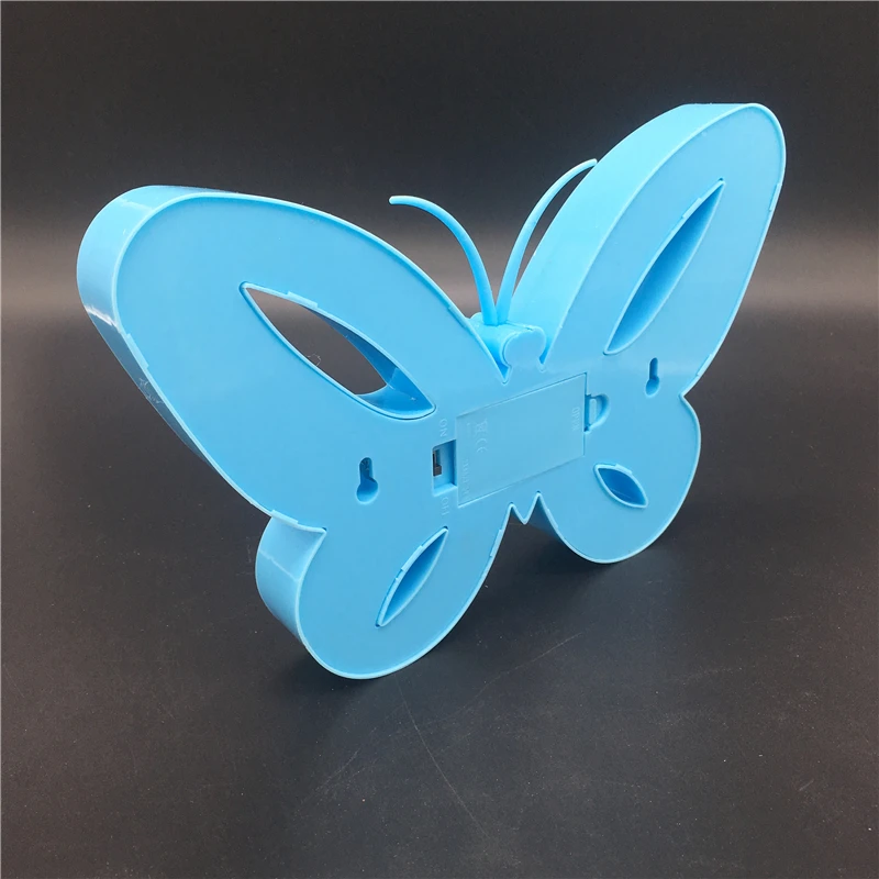 Милая 3D светодиодная лампочка с бабочкой Рождественская настольная лампа