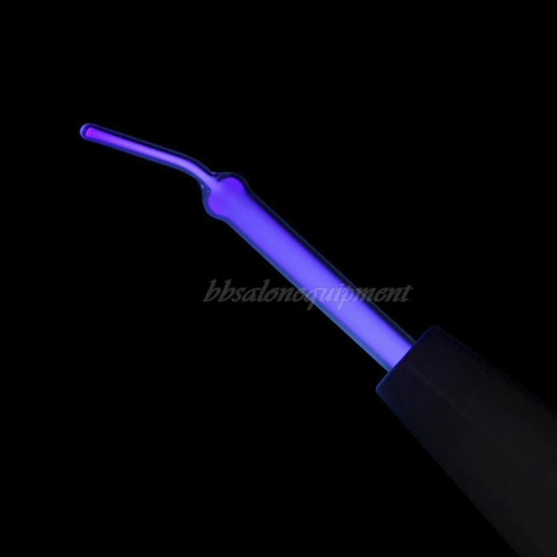 Высокочастотный аппарат для ухода за кожей лица в форме точек с электродами и