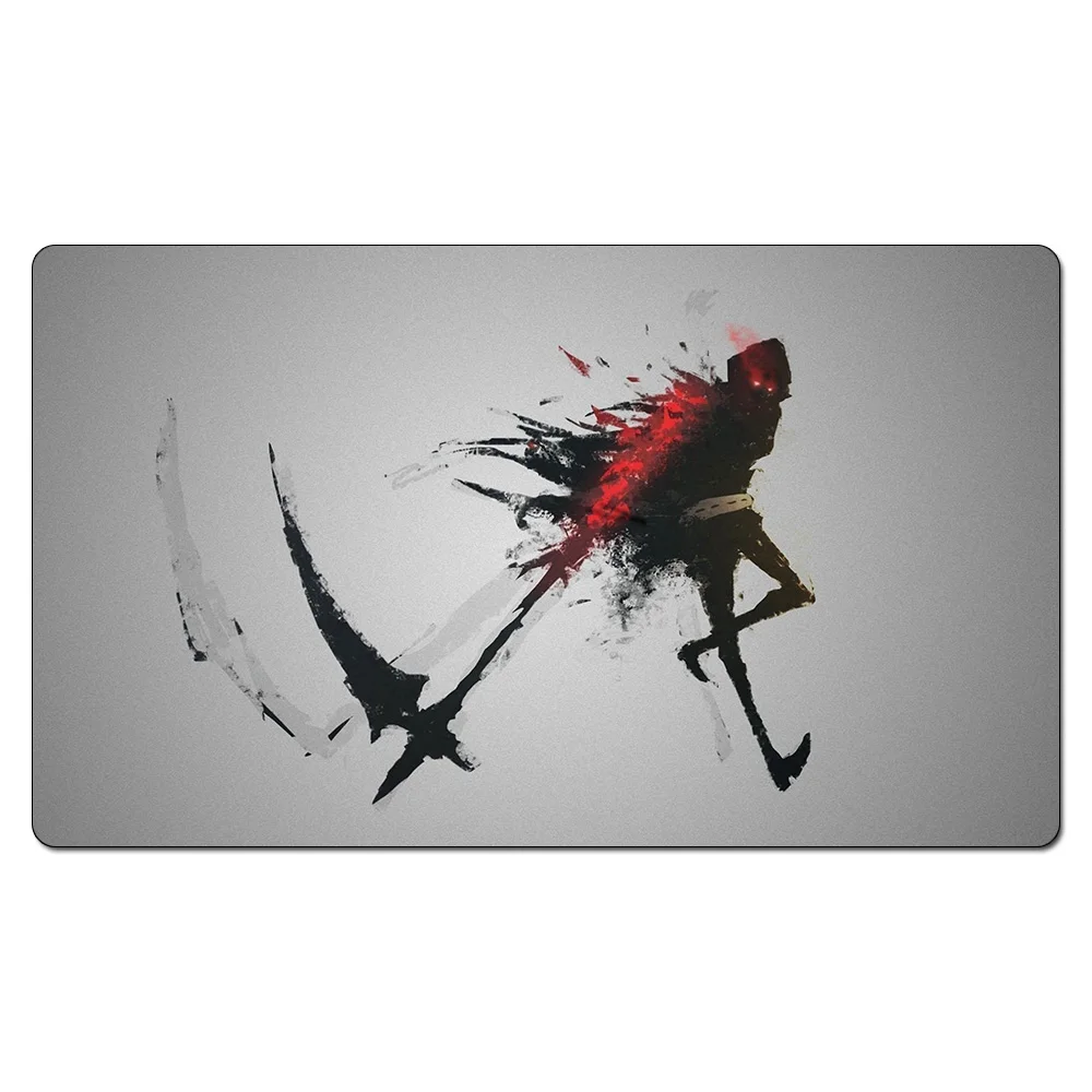 grim reaper Dissidia_final_fantasy Playmat настольные игры TCG Final Fantasy игровой коврик, пользовательские Дизайн ковер настольная игра площадку с бесплатной Playmat сумка - Цвет: grim reaper
