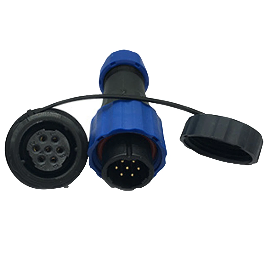 SP16 IP68 Водонепроницаемый разъем 2/3/4/5/6/7/8/9 pin типа «папа» plug& муфтовый стыковочный переводник Панель крепление провода кабеля Разъем