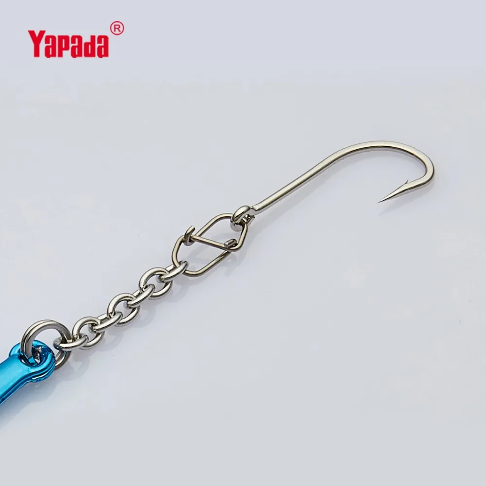 YAPADA Ice Fishing 520 Moon 6g 50X11X4mm одиночный крючок красочная металлическая ложка для