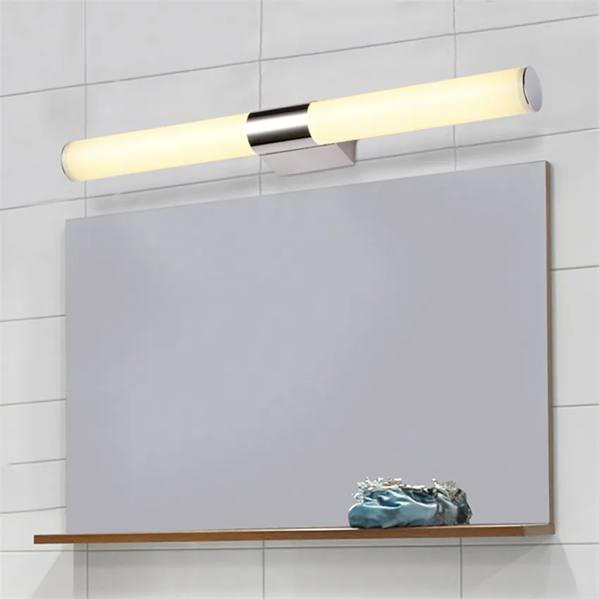 Модное зеркало для ванной Led освещение настенное бра Светильники спальни макияж