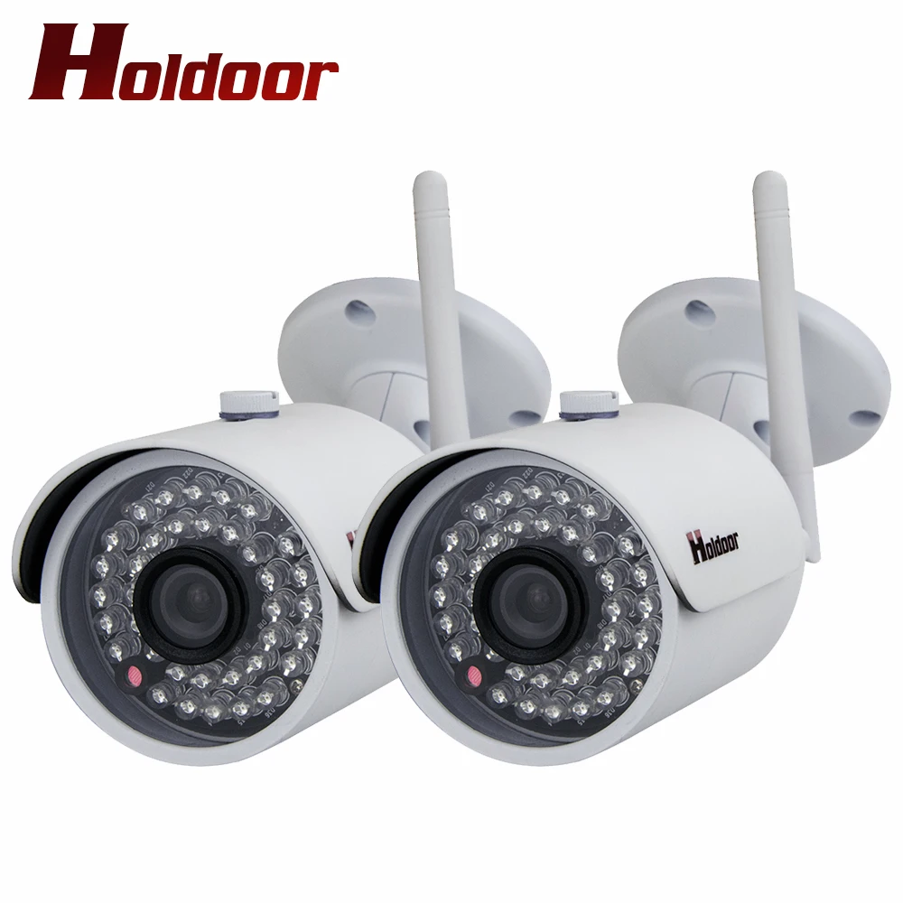 2 шт. ip камеры Wi Fi 1080 P HD Открытый водонепроницаемый CCTV безопасности беспроводной
