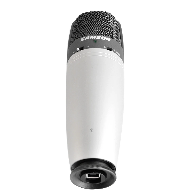 Оригинальный Samson C03U (+ windsceen sponge) Многофункциональный USB Студийный конденсаторный