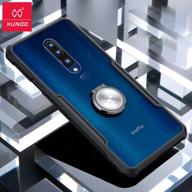 Чехол Xundd для OnePlus 7 Pro магнитный автомобильный держатель подставка кольцо на