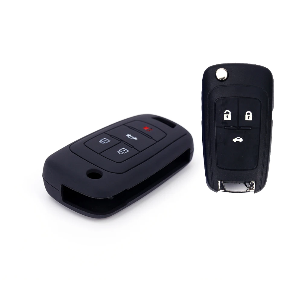 Горячая продажа Автомобильный ключ крышка набор из силикона держатель для Chevrolet