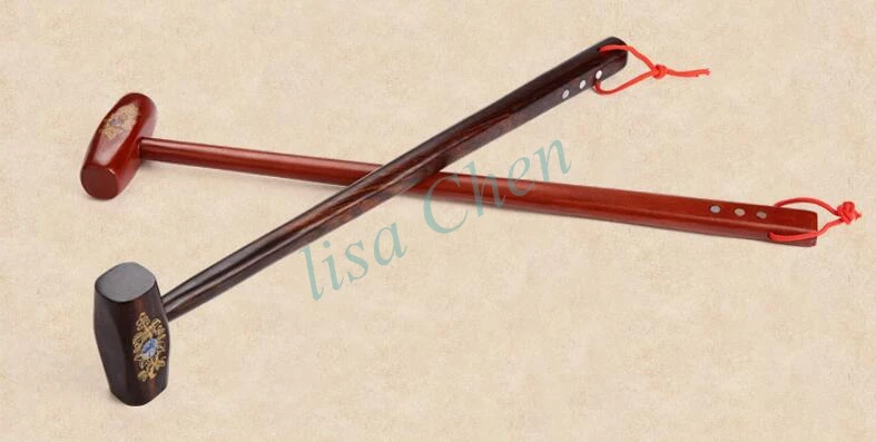 Китайский многофункциональный деревянный молоток для йоги массажная палочка