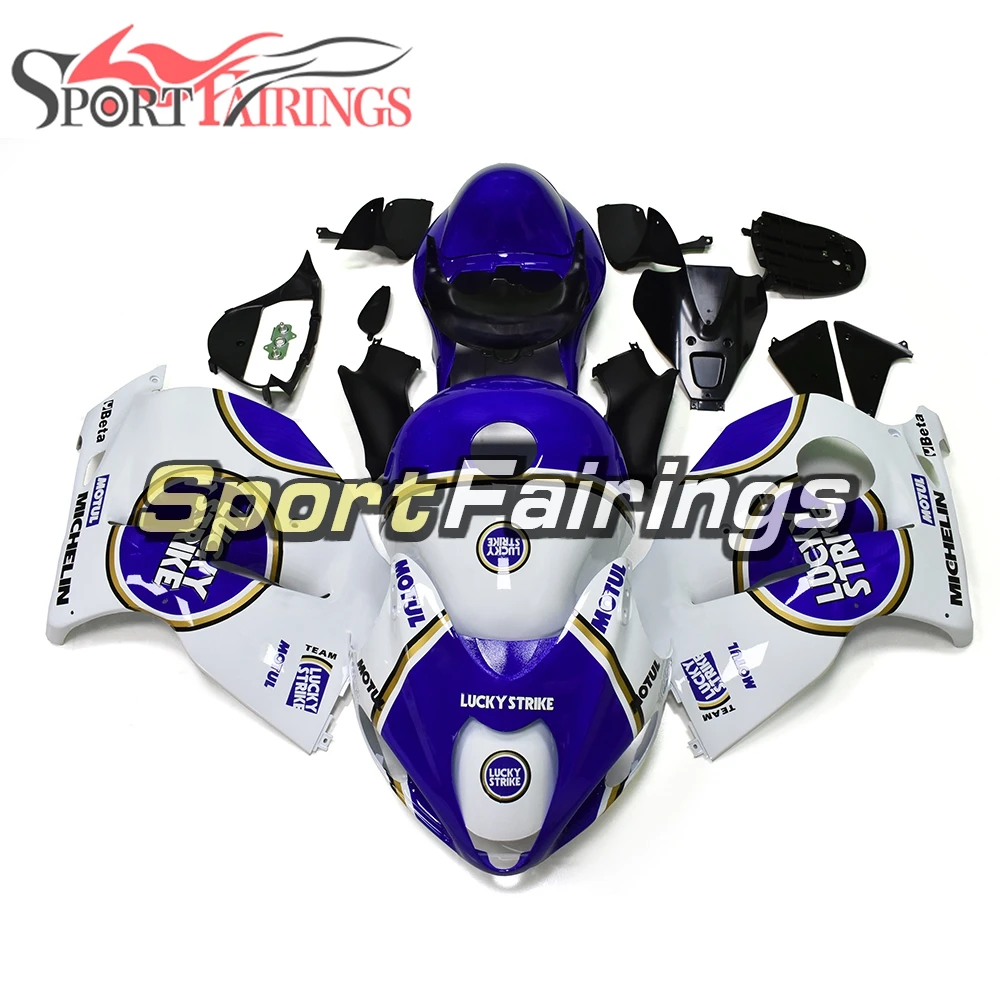 

Full Fairing Kit For Suzuki GSXR1300 Hayabusa Year 97 98 99 00 01 02 03 04 05 06 07 ABS Motorcycle Bodywork Gloss Blue White New