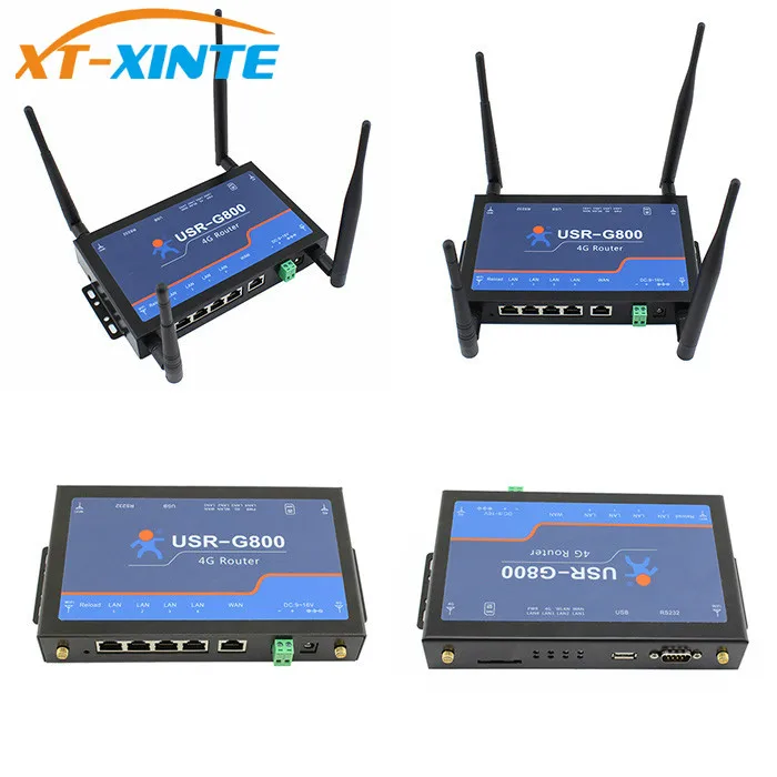 USR G800 A 4G промышленный LTE VPN маршрутизатор с интерфейсом RS232 беспроводной 802 11 b/n/g