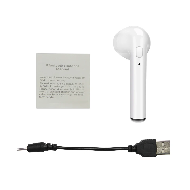 I7 i7s TWS Bluetooth гарнитура Мини Беспроводная Наушники с микрофоном для всех