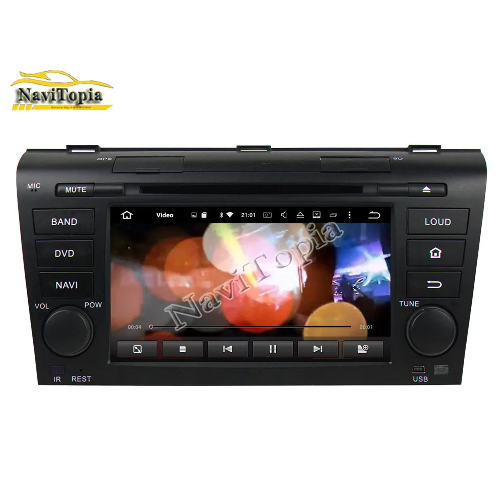 NAVITOPIA 4 Гб + 32 г Octa Core Android 9 0 автомобиль радио для Mazda 3 2004 2005 2006 2007 2008 2009 DVD gps