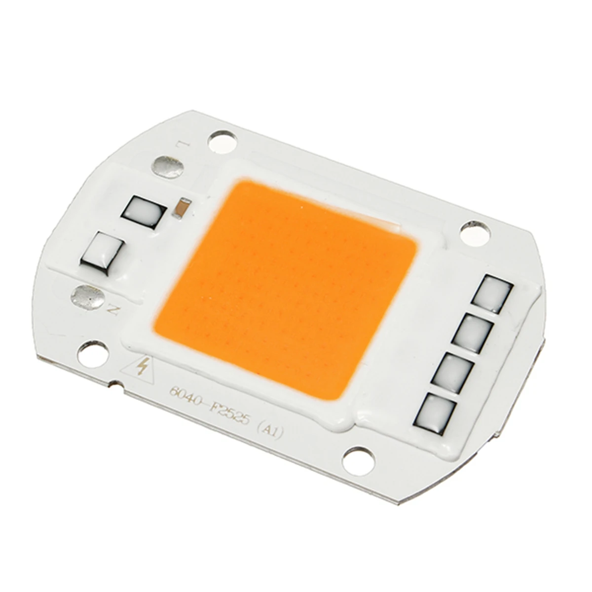 

Jiguoor 1pcs Hydroponice AC 220V 50w cob led grow light chip full spectrum 300-840nm for Indoor Plant Seedling Grow and Flower