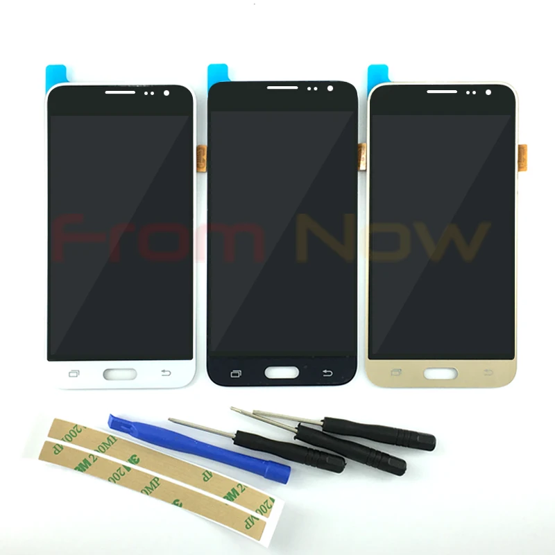 ЖК дисплей для Samsung Galaxy J3 2016 J320 J320A J320F J320M J320FN J320H полный сенсорный экран дигитайзер