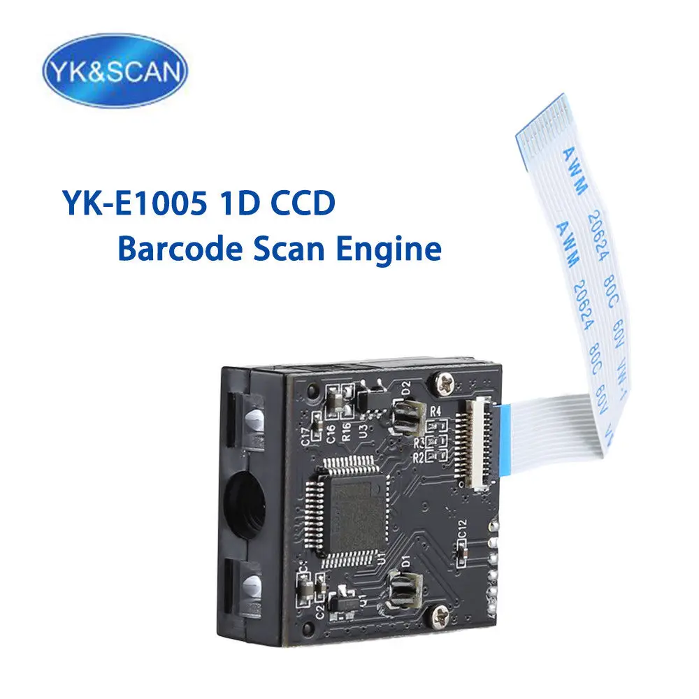 YK & SCAN E1005 1D сканер штрих кода встроенный модуль двигателя CCD лазерного сканера