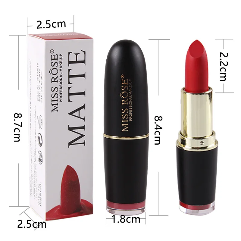 2018 новая матовая помада много Косметический Водонепроницаемый Долгое пигмент