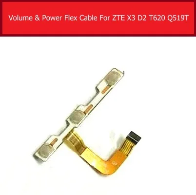 Гибкий кабель управления экраном питания и громкости для ZTE Blade X3 D2 T620 Q519T кнопка