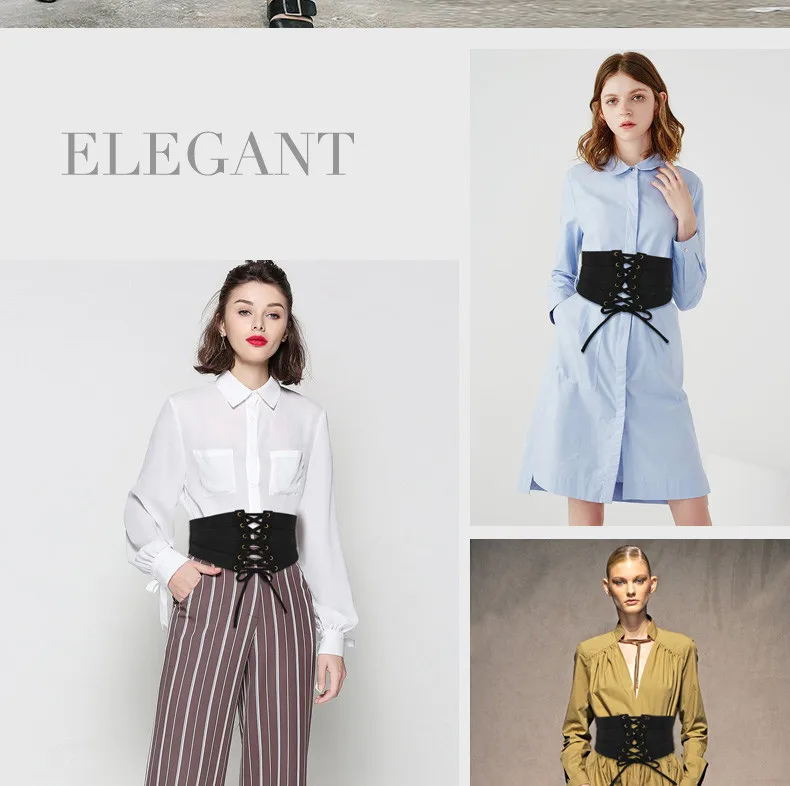 Лидер продаж женские широкие пояса эластичный тонкий корсет шейпер для тела