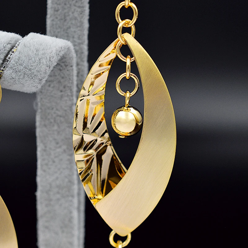 Солнечные ювелирные изделия длинные висячие серьги для женщин бижутерия