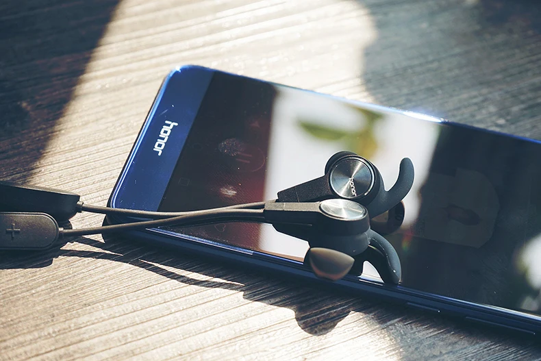 Huawei Honor xSport Bluetooth гарнитура AM61 IPX5 Водонепроницаемый BT4.1 Музыкальный Микрофон управление беспроводные наушники для Android IOS