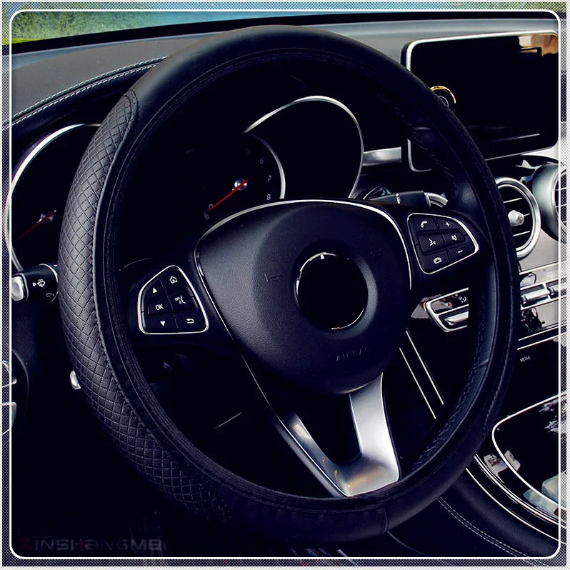 Чехол на руль автомобиля из искусственной кожи для Opel Astra g/gtc/j/h Corsa Antara Meriva Zafira