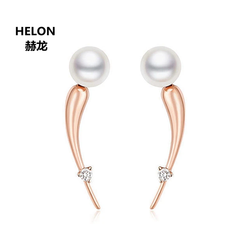 Женские серьги из розового золота 100% пробы | Украшения и аксессуары