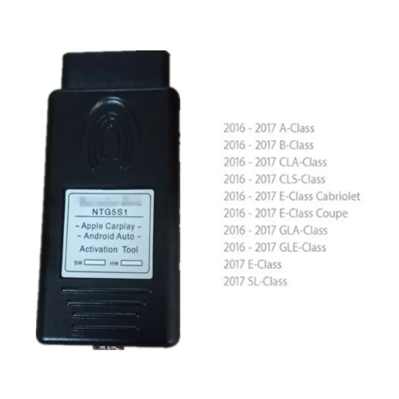 Black NTG5 S1 Apple CarPlay Android Авто активация инструмент для- Mercedes Benz безопасный способ использования iPhone/Android телефон в автомобиле - Color: Black