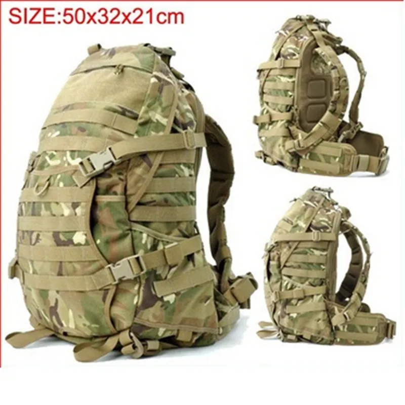 Военный Камуфляжный Тактический Штурмовой Рюкзак Molle для страйкбола охоты