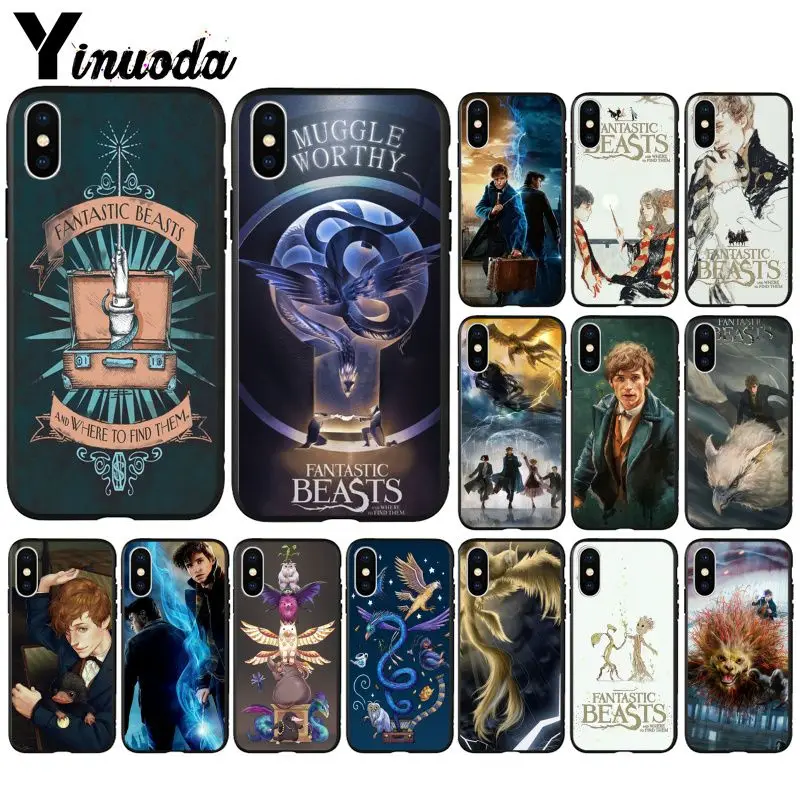 Yinuoda Фантастические звери клиент высокое качество чехол для телефона Apple iPhone 8 7 6 6S