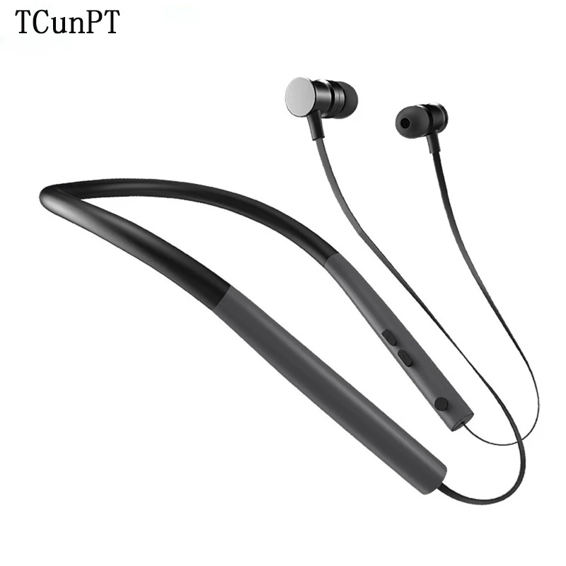 TCunPT новая bluetooth наушники Sweatproof Спортивные Беспроводные с микрофоном стерео для