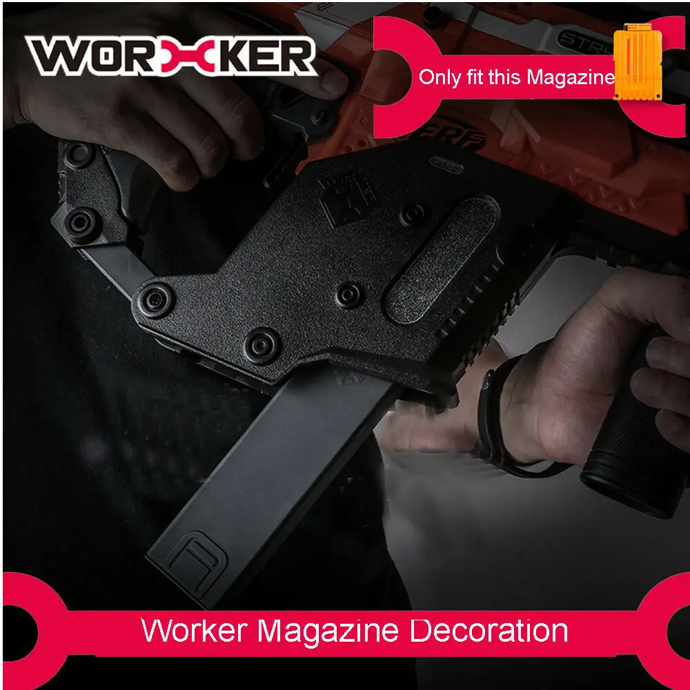 Рабочий мод для украшения журналов Quick Pull Assit Nerf N-Strike Blaster зажим 6 Дротика цвет